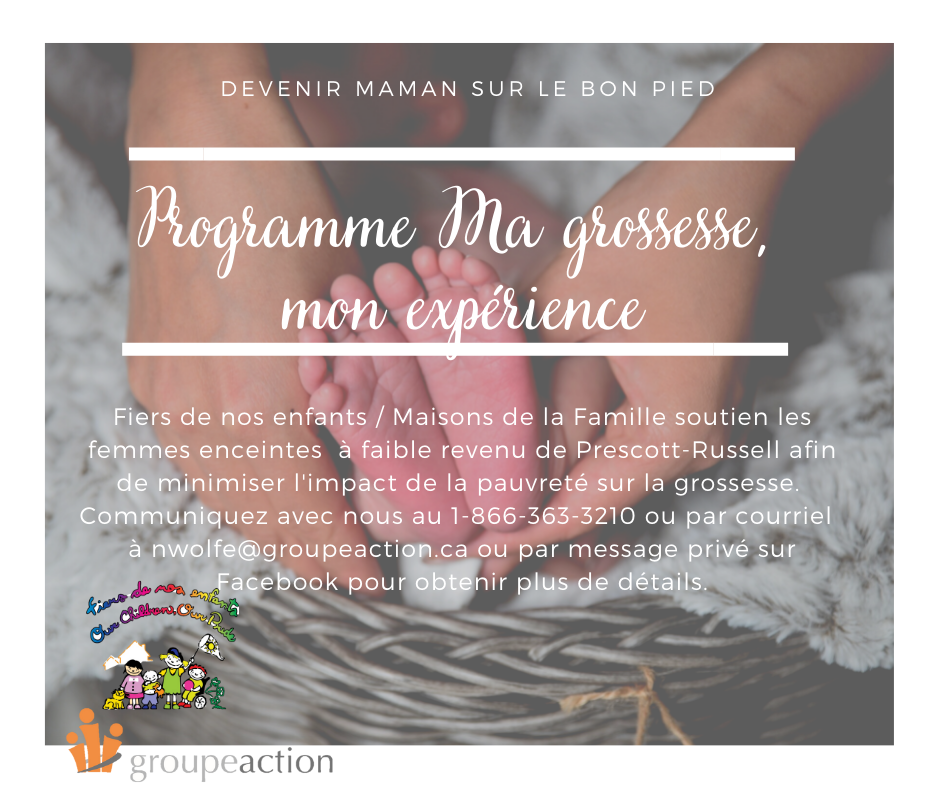 image affiche du programme ma grossesse